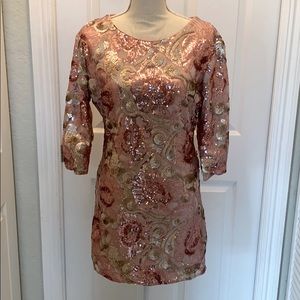 Sequin cocktail dress